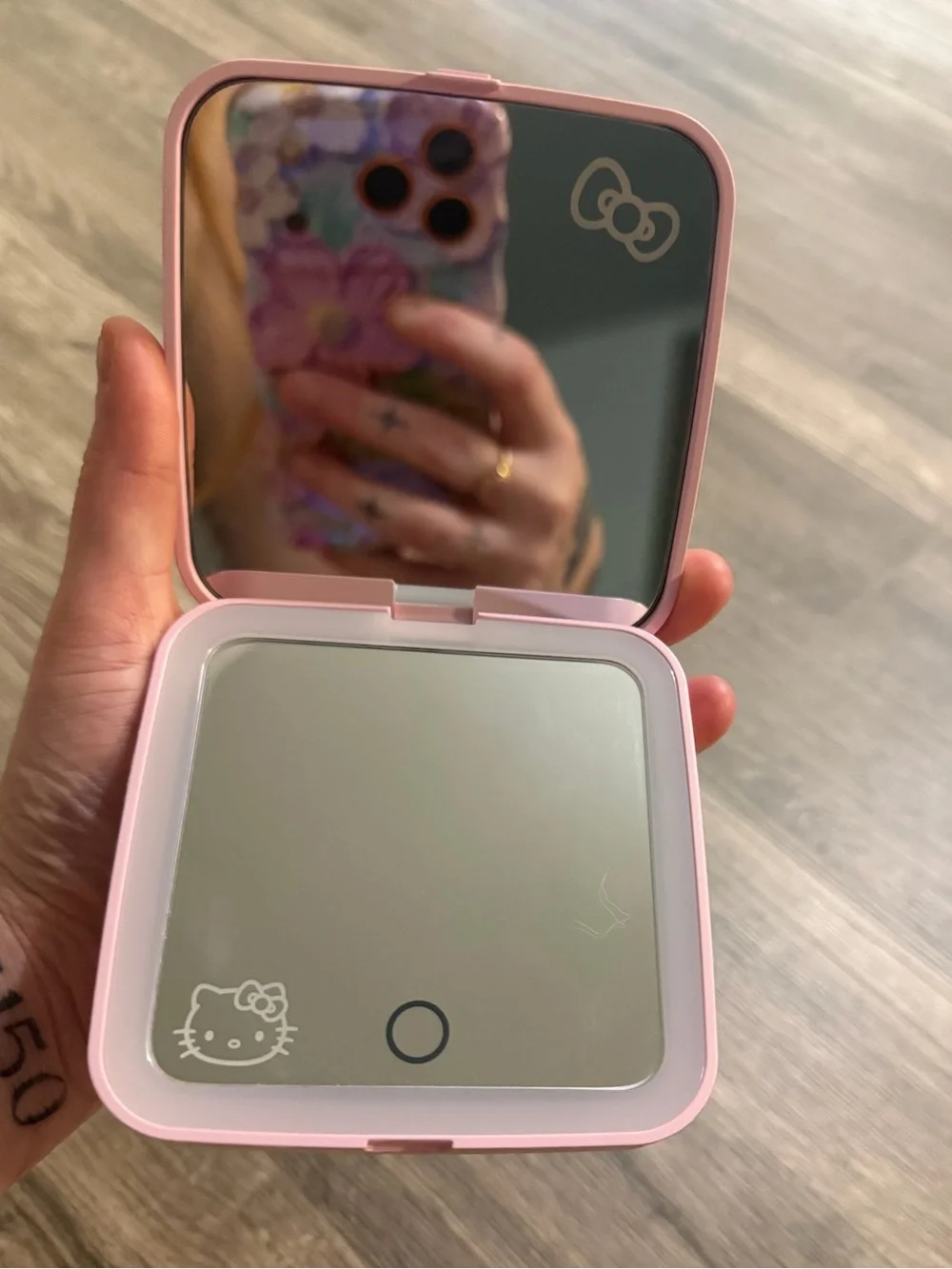 Hello Kitty Pink Compact Mirror